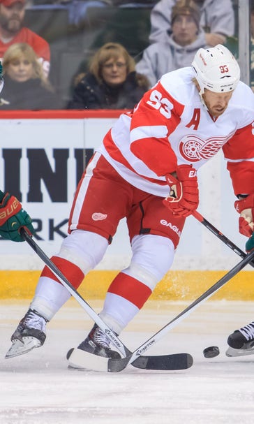 Nyquist's goal gives Red Wings 3-2 win over Wild